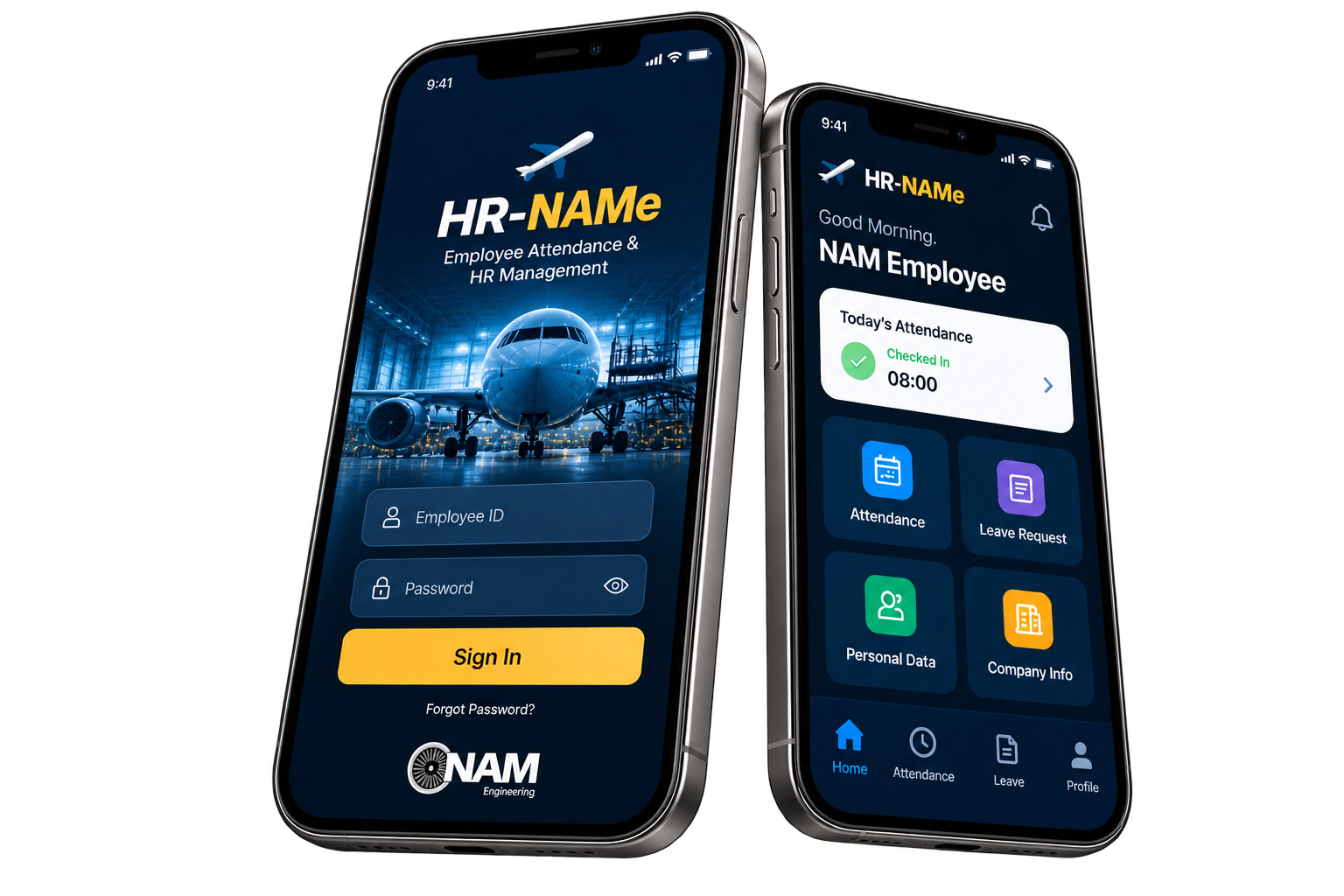 HR - NAMe Mobile Application